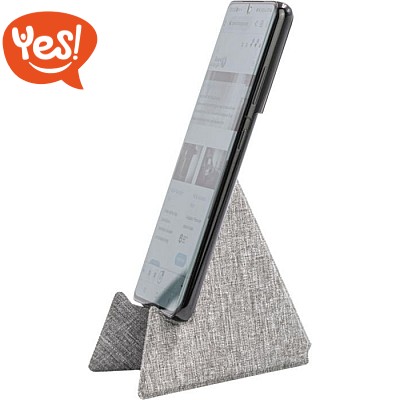 Supporto per smartphone e tablet portatile con porta cavi
