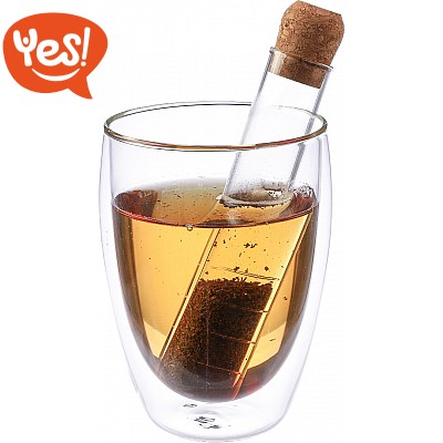 Infusore in vetro per tè e tisane