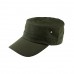 Cappellino stile militare in cotone