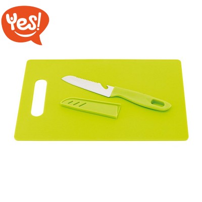 Set tagliere da cucina e coltello