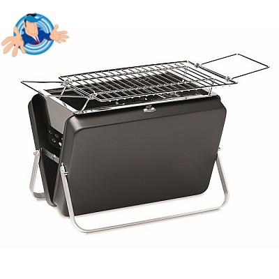 Barbecue portatile con grill