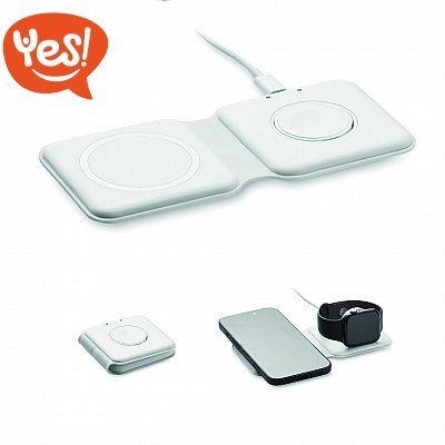 Base di ricarica portatile per smartphone e smartwatch