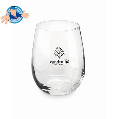 Bicchiere in vetro personalizzabile