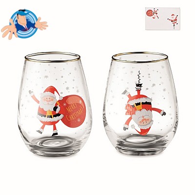 Bicchieri natalizi personalizzabili