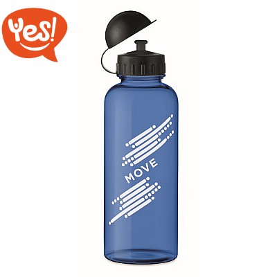 Borraccia ecologica personalizzabile in plastica riciclata