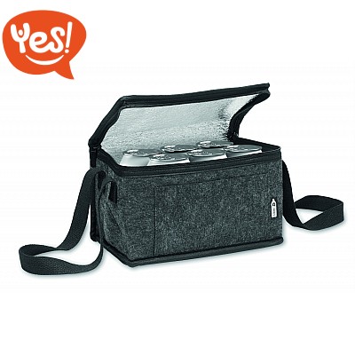 Borsa frigo in feltro da plastica riciclata