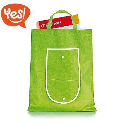 Borsa pieghevole in TNT | Logo Personalizzato | Da 1,08€