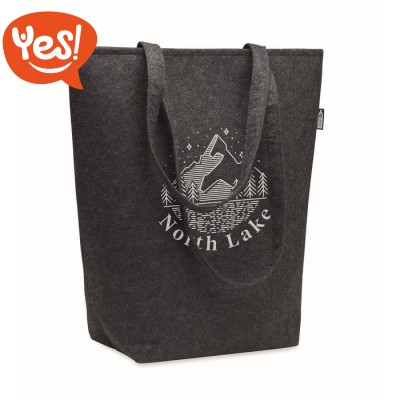 Borsa shopper in feltro ecologico