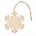 Decorazione di Natale Fiocco di Neve in MDF