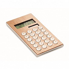 Calcolatrice in bambù personalizzabile
