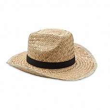 Cappello unisex in paglia naturale