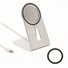 Caricabatterie magnetico con stand per smartphone
