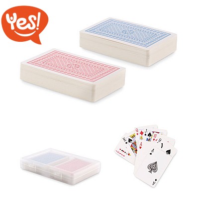 Carte da gioco francesi in custodia personalizzabile