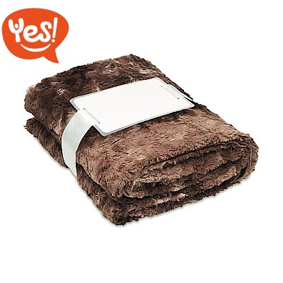 Coperta in finta pelliccia