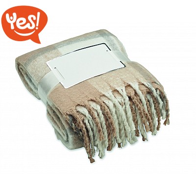 Coperta mohair in plastica riciclata