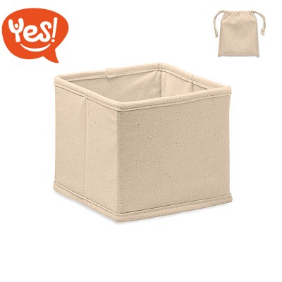 Cubo porta oggetti pieghevole con custodia