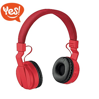 Cuffia Bluetooth pieghevole con tessuto a rete