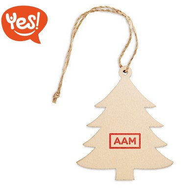Decorazione Albero di Natale in MDF