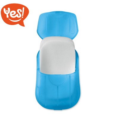 Fogli di sapone per le mani