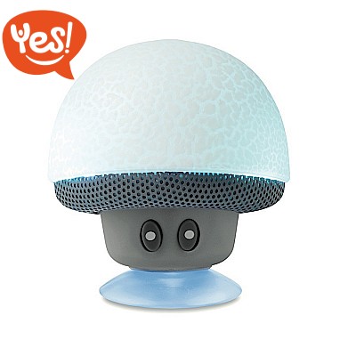 Funghetto speaker Bluetooth con ventosa e luci colorate