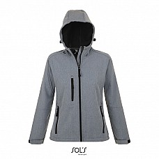 Giacca Softshell da donna con cappuccio