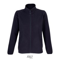 Giacca in pile ecologico da donna con zip