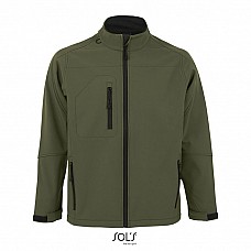 Giacca softshell con interno in pile da uomo