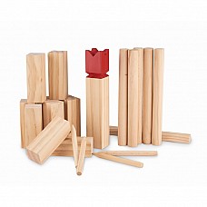 Gioco del lancio Kubb in legno