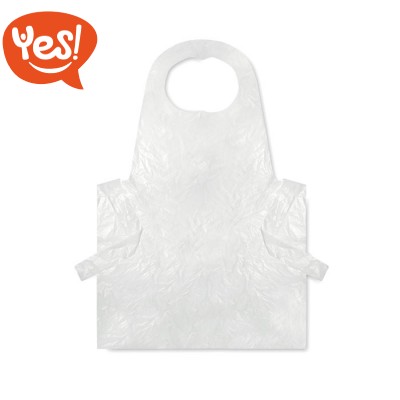 Grembiule monouso confezione trasparente