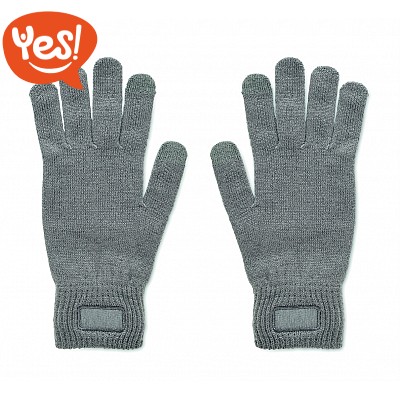 Guanti unisex in materiale riciclato