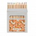 Set 12 matite colorate in confezione di cartone