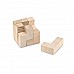 Puzzle in legno tridimensionale