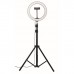 Luce ad anello selfie con treppiede e supporto smartphone