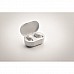 Auricolari stereo wireless ecologici con batteria integrata