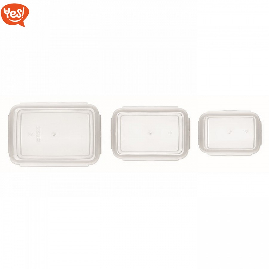 Set 6 Contenitori Alimentari 0.3L SmartStore Frost - Senza BPA, Per Frigo E Congelatore, Impilabili - Foto 2