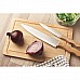 Set tagliere con coltelli in bambù personalizzabile