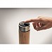 Thermos con infusore e termometro touch integrato