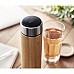 Thermos con infusore e termometro touch integrato