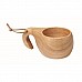 Tazza infrangibile in legno di quercia Tazza infrangibile in legno di quercia