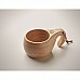 Tazza infrangibile in legno di quercia Tazza infrangibile in legno di quercia