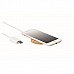 Caricatore magnetico wireless in bambù con supporto per smartphone Caricatore magnetico wireless in bambù con supporto per smartphone