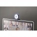 Webcam con microfono e luce ad anello