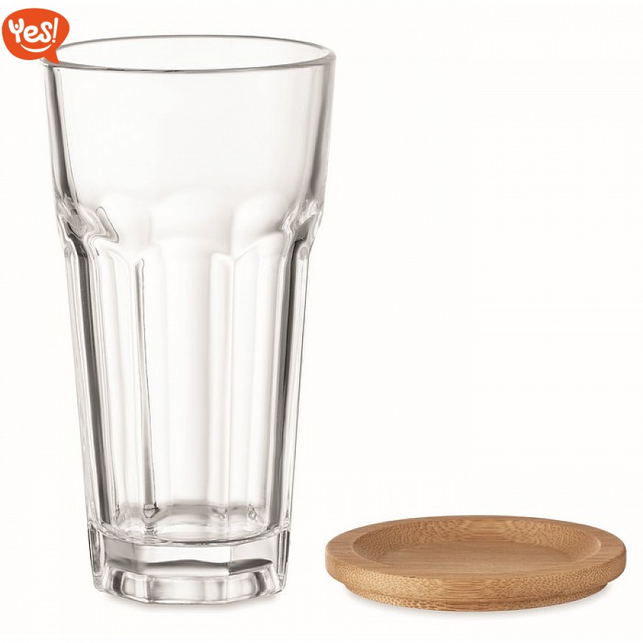 VBS Sottobicchieri in vetro per candele, trasparenti, 15 pezzi, 10 cm