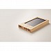 Power Bank ad energia solare in legno