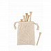 Set di tee da golf in bambù in sacchetto personalizzabile
