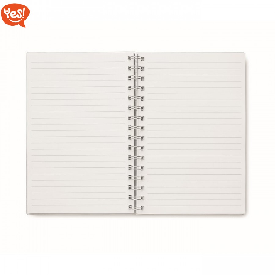 Quaderno note rally grande +Note con spirale in plastica - +Note