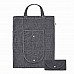 Borsa shopping pieghevole in tessuto riciclato