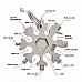 Multi attrezzo in acciaio fiocco di neve