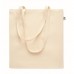 Borsa shopping in cotone biologico con manici lunghi