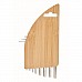 Set chiavi esagonali con supporto in bambù